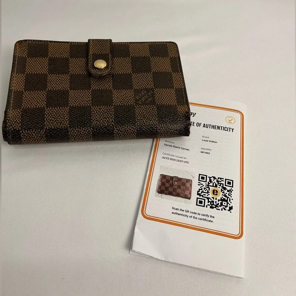 Louis Vuitton ebene canvas