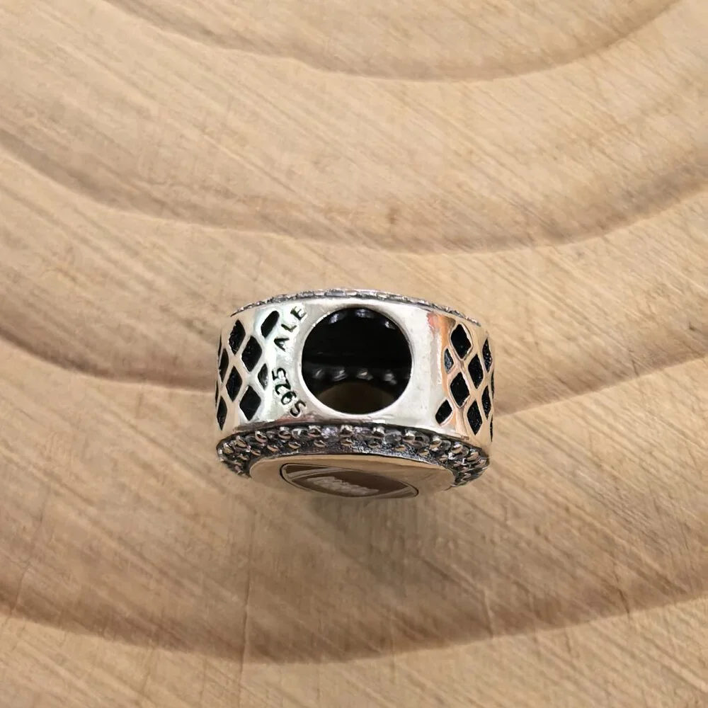 Pandora Rugby Exclusive Charm Pendant, S925 Silver Jewelry