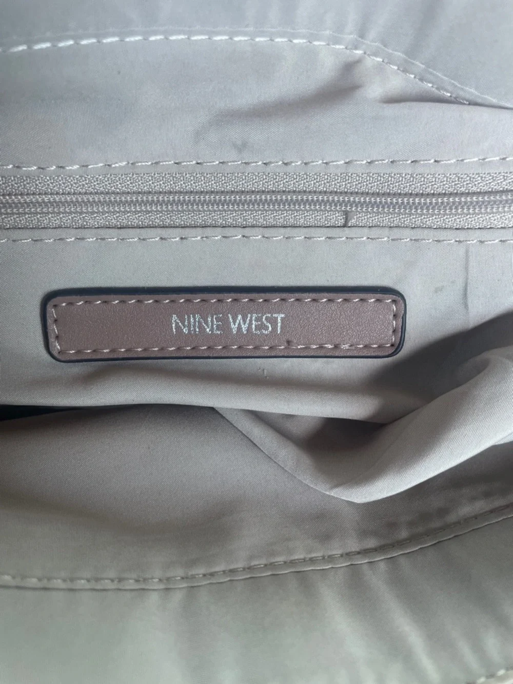 Nine West structured satchel