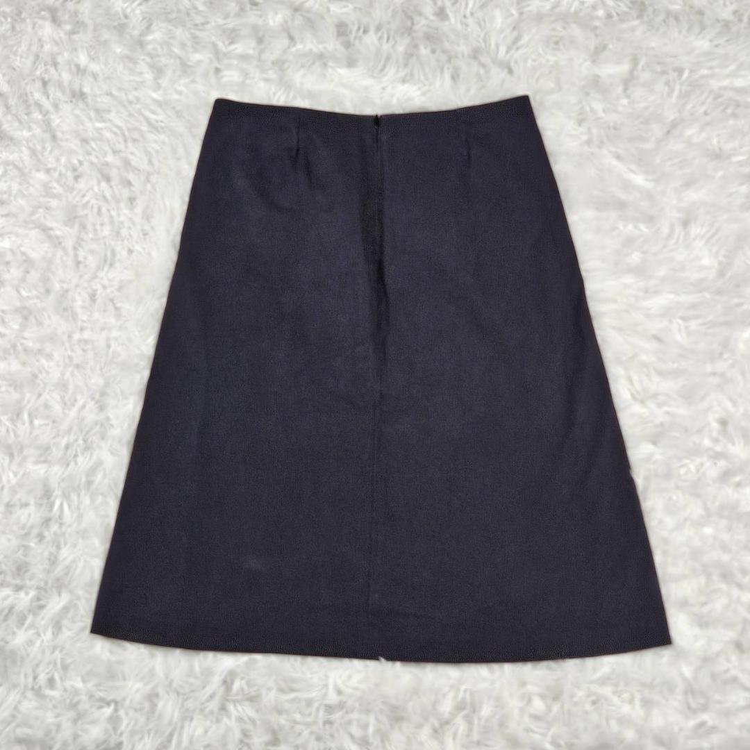 A.P.C. Trapezoid Medium Skirt Navy 36