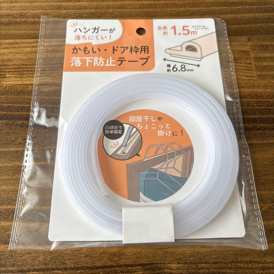 Anti-fall tape for door frames and lintels
