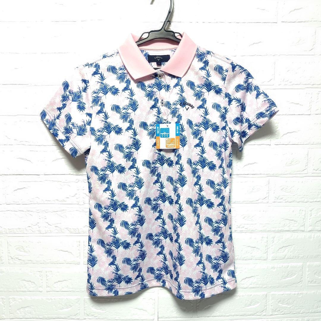 Callaway Golf Botanical Print Polo Shirt - Unused Item