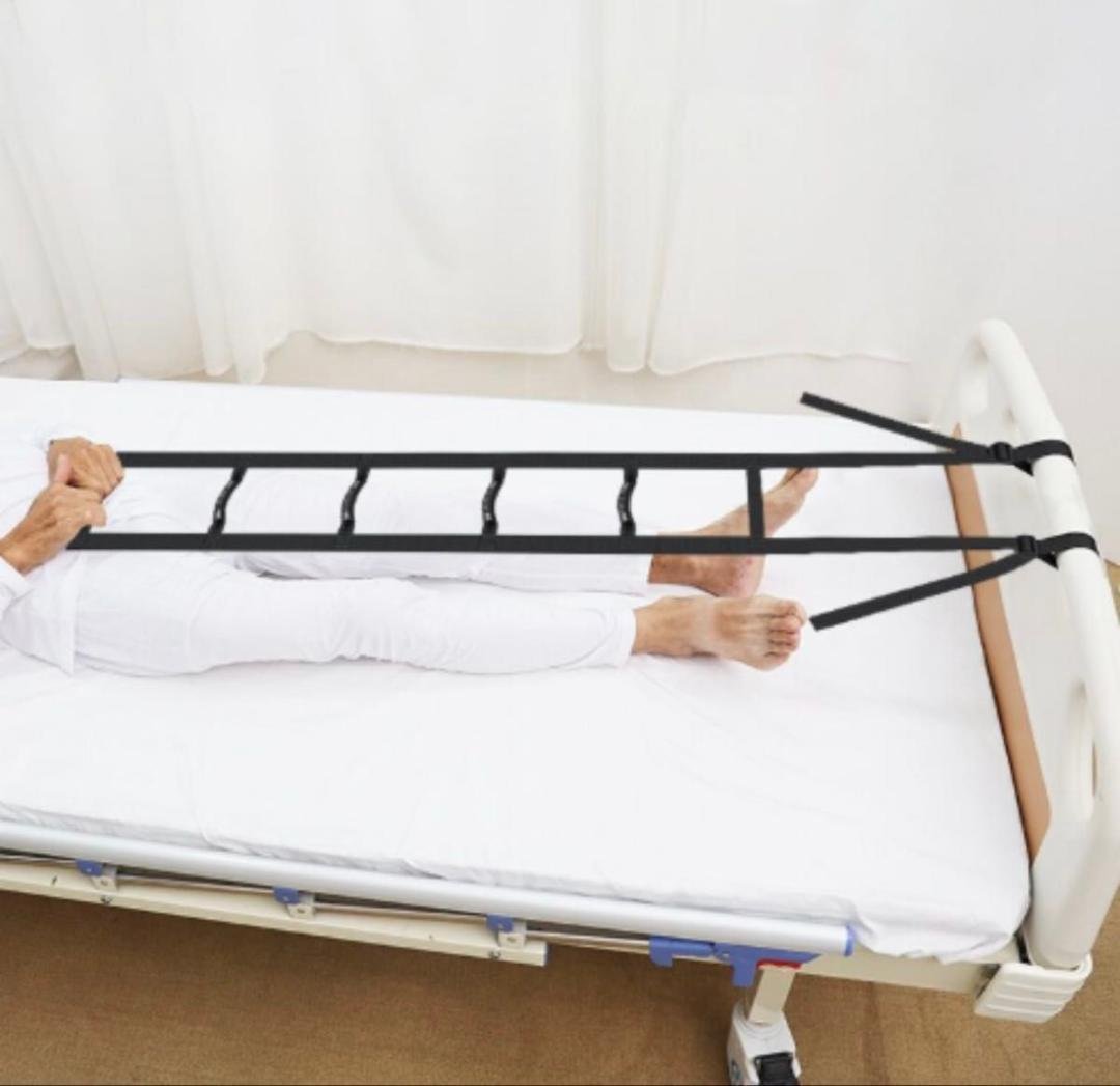 【6 Handles】 Bedside Grab Bar, Bed Rail for Standing Assistance, Elderly Care Aid